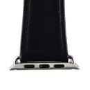 Premium Replacement Apple Watch Faux Leather Strap (42mm) - Black/Brown - Unbranded - Simple Cell Shop, Free shipping from Maryland!