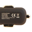 Ventev 4.8-Amp Car Charger Adapter with Dual USB Ports - Matte Gray - Ventev - Simple Cell Shop, Free shipping from Maryland!