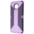 Speck Presidio Grip Series Hybrid Case for Moto Z4 - Jelly Purple/Charcoal Grey
