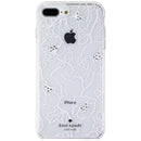 Kate Spade Case for iPhone 8 Plus/7 Plus/6s Plus - White Dreamy Floral/Gems