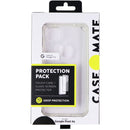 Case-Mate Tough Case + Glass Screen Protector for Google Pixel 4a - Clear - Case-Mate - Simple Cell Shop, Free shipping from Maryland!