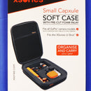 XSories Small Capxule Soft Case with Pre-Cut Foam Inlay for GoPro Cameras - Blue - XSories - Simple Cell Shop, Free shipping from Maryland!