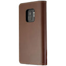 Platinum Folio Wallet Case for Samsung Galaxy S9 Smartphones - Brown/Bourbon - Platinum - Simple Cell Shop, Free shipping from Maryland!