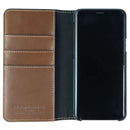 Platinum Folio Wallet Case for Samsung Galaxy S9 Smartphones - Brown/Bourbon - Platinum - Simple Cell Shop, Free shipping from Maryland!