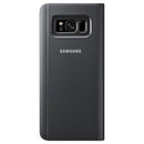 Samsung S-View Flip Cover Series Hard Folio Case for Galaxy S8 - Black - Samsung - Simple Cell Shop, Free shipping from Maryland!