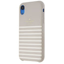 Kate Spade Soft Touch Case for iPhone XR - Feeder Stripe Clocktower/Cream - Kate Spade - Simple Cell Shop, Free shipping from Maryland!