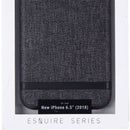 Incipio Esquire Series Hybrid Case for Apple iPhone Xs Max - Gray/Black - Incipio - Simple Cell Shop, Free shipping from Maryland!