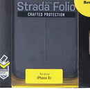 OtterBox Strada Series Leather Folio Case for iPhone XR - Shadow (Black/Pewter) - OtterBox - Simple Cell Shop, Free shipping from Maryland!