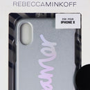 Rebecca Minkoff Be More Case for Apple iPhone Xs / iPhone X - Dreamer Gray - Rebecca Minkoff - Simple Cell Shop, Free shipping from Maryland!