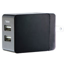 Blackweb (5V/3.4A) Dual USB Wall Charger/Adapter - Black (BWA15TA001) - BlackWeb - Simple Cell Shop, Free shipping from Maryland!
