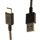 Native Union (BELT-AC-ZEB) 4Ft USB Braided Cable for USB-C Devices - Black/White - Native Union - Simple Cell Shop, Free shipping from Maryland!