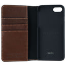 Platinum Leather Folio Wallet Case for Apple iPhone 8 & 7 - Bourbon Brown - Platinum - Simple Cell Shop, Free shipping from Maryland!