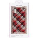 Vera Bradley Flexible Frame Case for Apple iPhone XS / iPhone X - Red Grid - Vera Bradley - Simple Cell Shop, Free shipping from Maryland!