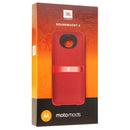 JBL MotoMod Soundboost 2 Audio Speaker Mod for Motorola Moto Z Phones - Red