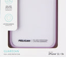 Pelican Guardian Series Hybrid Case for Apple iPhone 11 / XR - Clear/Purple - Pelican - Simple Cell Shop, Free shipping from Maryland!