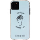 Carson & Quinn Case for iPhone 11 Pro Max/Xs Max - Tacos Up Pinkies Out/Blue - Carson & Quinn - Simple Cell Shop, Free shipping from Maryland!