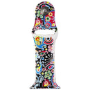 44mm Silicone Band for Apple Watch All Series 44 & 42mm Cases - Multi Paisley - Unbranded - Simple Cell Shop, Free shipping from Maryland!