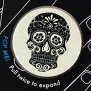PopSockets Collapsible Grip & Stand for Phones & Tablets - Sugar Skull on Linen - PopSockets - Simple Cell Shop, Free shipping from Maryland!