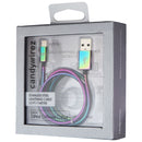 Candywirez 3.3-Ft Stainless Steel USB Charge & Sync MFi Cable for Apple - Multi - Candywirez - Simple Cell Shop, Free shipping from Maryland!