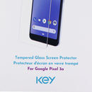 Key Tempered Glass Screen Protector for Google Pixel 3a - Clear - Key - Simple Cell Shop, Free shipping from Maryland!