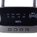 AOFU (SPDIF/AUX) Bluetooth 5.0 Wireless Audio Receiver/Transmitter - Black - AOFU - Simple Cell Shop, Free shipping from Maryland!