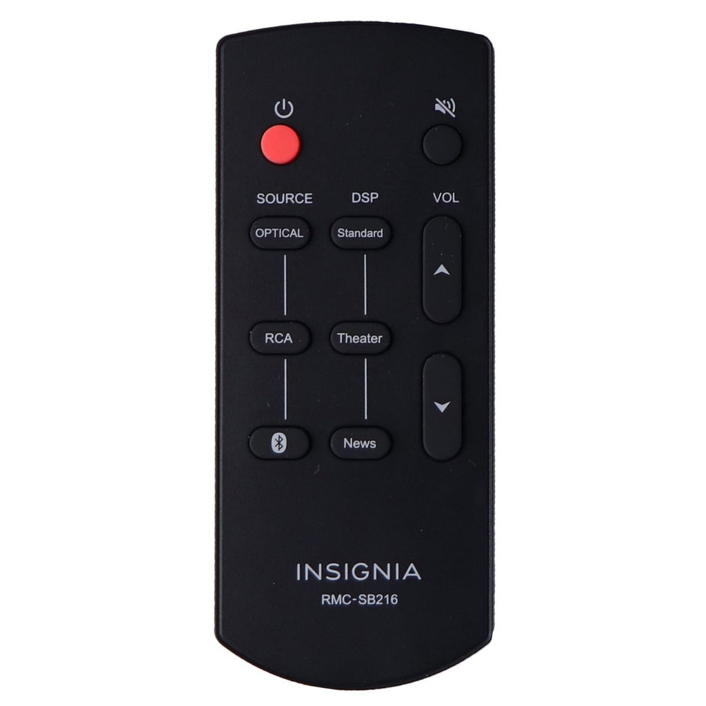 Insignia Remote Control (RMCSB216) for Insignia NSSB216 Soundbar B