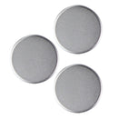PopSockets PopMini Grips for Phones and Tablets (3 Pack) - Aluminum Silver - PopSockets - Simple Cell Shop, Free shipping from Maryland!