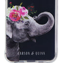 Carson & Quinn Case for iPhone 11 Pro Max/Xs Max - Clear/Floral Elephant - Carson & Quinn - Simple Cell Shop, Free shipping from Maryland!