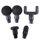 LetsFunny Deep Tissue Muscle Percussion Massage Gun with 5 Attachments - Silver - LetsFunny - Simple Cell Shop, Free shipping from Maryland!
