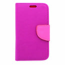 Flip Mobile Wallet Case for Unimax-Purple and Pink - Open Mobile - Simple Cell Shop, Free shipping from Maryland!