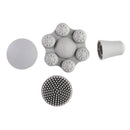 Tymo Handheld Back and Body Massager with 5 Massage Heads - White - Tymo - Simple Cell Shop, Free shipping from Maryland!