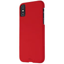Case-Mate Barely There Slim Leather Case for Apple iPhone XS and X - Red - Case-Mate - Simple Cell Shop, Free shipping from Maryland!