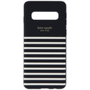 Kate Spade Hardshell Case for Samsung Galaxy S10 - Black/Cream Stripes - Kate Spade - Simple Cell Shop, Free shipping from Maryland!