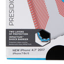 Speck Presidio Grip Hard Case for Apple iPhone SE (2nd Gen) & 8/7/6s - Gray/Pink - Speck - Simple Cell Shop, Free shipping from Maryland!