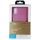 Speck Presidio Clear+Glitter Case for Apple iPhone XR - Bella Pink/Gold Glitter