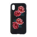 Sonix Leather Series Protective Case for Apple iPhone X - Black / Red Roses - Sonix - Simple Cell Shop, Free shipping from Maryland!