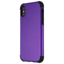 Verizon Slim Hard Case for Apple iPhone Xs and iPhone X - Matte Purple/Black - Verizon - Simple Cell Shop, Free shipping from Maryland!