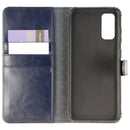 Kilino Premium Leather Wallet Case for Samsung Galaxy S20 5G - Blue/Black - Kilino - Simple Cell Shop, Free shipping from Maryland!