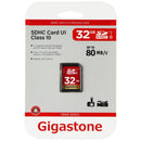Gigastone GS-SDHC80U1-32GB-R Prime Series SDHC Card (32GB) - Gigastone - Simple Cell Shop, Free shipping from Maryland!