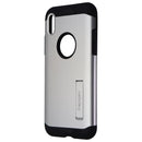 Spigen Slim Armor Dual Layer Case for Apple iPhone Xs/X - Satin Silver/Black - Spigen - Simple Cell Shop, Free shipping from Maryland!