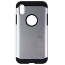 Spigen Slim Armor Dual Layer Case for Apple iPhone Xs/X - Satin Silver/Black - Spigen - Simple Cell Shop, Free shipping from Maryland!