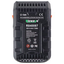 Biswaye Rechargeable Lithium Ion 18V 4.0Ah 72Wh Battery - Black (R840087) - Biswaye - Simple Cell Shop, Free shipping from Maryland!