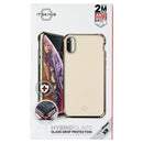 ITSKINS Hybrid Glass Protective Phone Case for Apple iPhone XR - Gold - ITSKINS - Simple Cell Shop, Free shipping from Maryland!