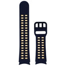 Samsung (20mm, M/L) Extreme Sport Band for Samsung Galaxy Watch4 - Blue/Mustard - Samsung - Simple Cell Shop, Free shipping from Maryland!