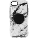 OtterBox Symmetry Series Case for iPhone SE 3rd & 2nd Gen/8/7 - White Marble