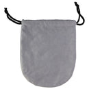 Soft Plush Drawstring Pouch for Headphones & More - Gray - Unbranded - Simple Cell Shop, Free shipping from Maryland!