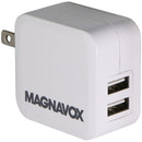 Magnavox 15W/3.1A Dual USB Wall Charger - White (MC3113m) - Magnavox - Simple Cell Shop, Free shipping from Maryland!