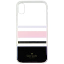 Kate Spade Hardshell Case for Apple iPhone XR - Clear/Black/Gold/Pink Stripes - Kate Spade - Simple Cell Shop, Free shipping from Maryland!