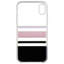 Kate Spade Hardshell Case for Apple iPhone XR - Clear/Black/Gold/Pink Stripes - Kate Spade - Simple Cell Shop, Free shipping from Maryland!