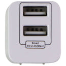 Sharllen (5V/2.4A) Dual USB Wall Adapter Travel Charger - White (SH-TC-212W) - Sharllen - Simple Cell Shop, Free shipping from Maryland!
